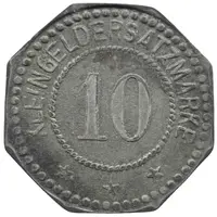 10 Pfennig - Frauenau Krystallglasfabrik