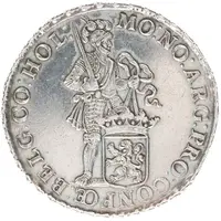 Silver Ducat Late type, flowered edge