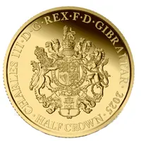 1/2 Crown - Charles III Marilyn Monroe - Behind the Diamonds, Gold plated