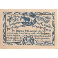 20 Heller Edt bei Lambach