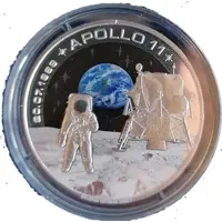 Medal - 50th Anniversary of the first Moon landing Apollo 11, 20.07.1969