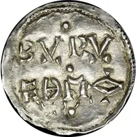 Penny Viking imitation in the name of Plegmund