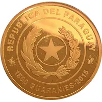 1500 Guaraníes Summer Olympics - Rio de Janario 2016