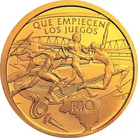 1500 Guaraníes Summer Olympics - Rio de Janario 2016