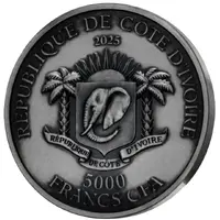 5000 Francs CFA King of the Arctic