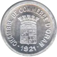 10 Centimes Oran Chamber of Commerce