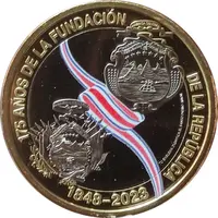 500 Colones Republic, Colorized