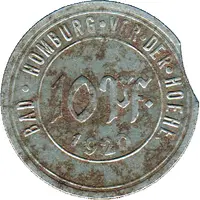 10 Pfennig - Bad Homburg vor der Höhe