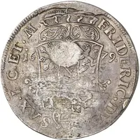 ⅔ Thaler - Philip I Countermarked Saxe-Gotha-Altenburg