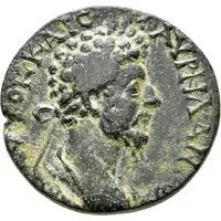 Æ24 - Marcus Aurelius ΚΛΑΥ ΔΕΡΒ ΚΟΙ ΛΥΚΑοΝΙΑϹ