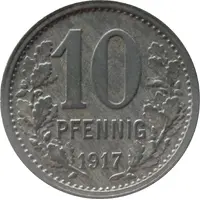 10 Pfennig - Wetter