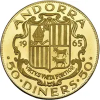 50 Diners House of Council of Justice, gold