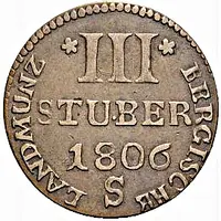3 Stuber - Maximilian IV Joseph