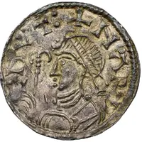 1 Penning - Harthacnut Arm and scepter type