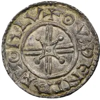 1 Penning - Harthacnut Arm and scepter type