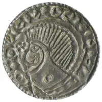 1 Penny Anonymous Long cross, two hands, other symbols