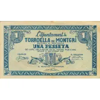 1 Peseta Torroella de Montgrí