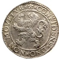 1/2 Daalder '1/2 Leeuwendaalder'