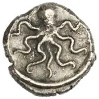 Silver 1 As Octopus series: seven tentacles