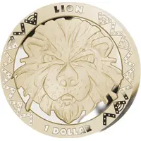 1 Dollar Big Five - Lion