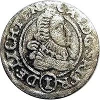 1 Kreuzer - Karl Eusebius von Liechtenstein