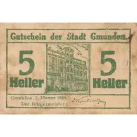 5 Heller Gmunden