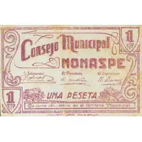 1 Peseta Nonaspe
