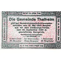 10 Heller Thalheim bei Wels