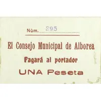 1 Peseta Alborea