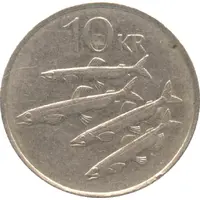 10 Krónur Non-magnetic