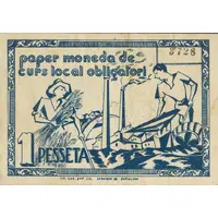 1 Peseta Glevinyol de Ter