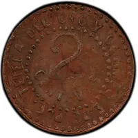 2 Centavos Tetela del Oro y Ocampo
