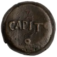 Æ25 - Augustus CAPITO Q
