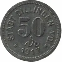 50 Pfennig - Dillingen