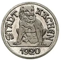 25 Pfennig - Aachen Pattern
