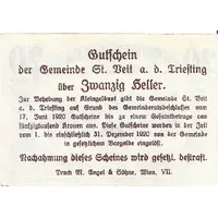 20 Heller St. Veit an der Triesting