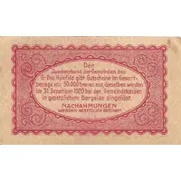 10 Heller Zweckverband der Gemeinden des G.Bez. Hainfeld