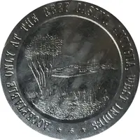 50 Cents Reef Casino gaming token, Antigua