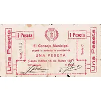 1 Peseta Casas Ibáñez