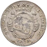 30 Kreutzers School Prize Medal