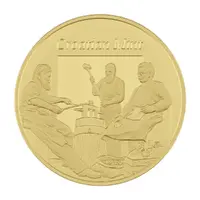 Medal - 30th anniversary of the establishment of the Croatian Mint Nordic gold