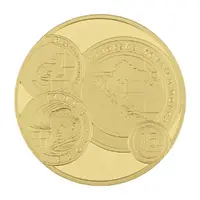 Medal - 30th anniversary of the establishment of the Croatian Mint Nordic gold