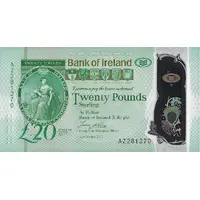 20 Pounds Bank of Ireland