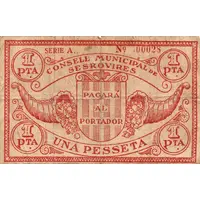1 Peseta Sesrovires