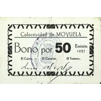 50 `Céntimos` Moyuela, Colectividad