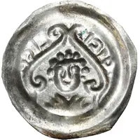 Denier Bracteate - Leszek the White Kraków mint