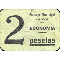 2 Pesetas Oliva