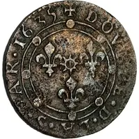 Double Tournois - Charles I 15th type