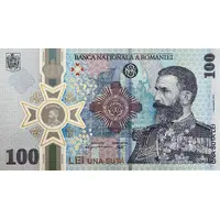 100 Lei King Carol I