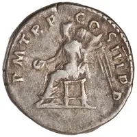 Denarius - Trajan P M TR P COS III P P, Victory